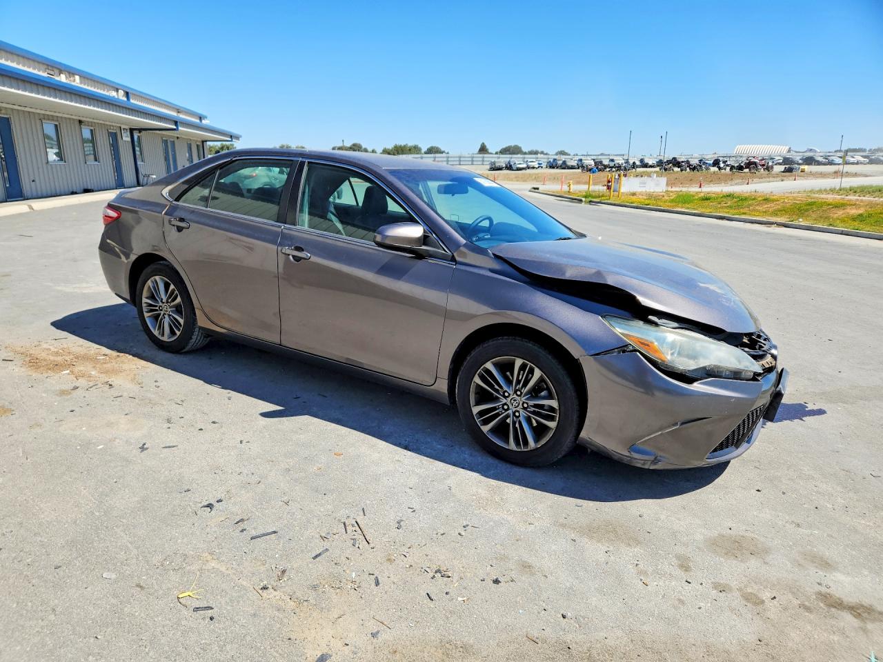2015 Toyota Camry Se Gray vin: 4T1BF1FK3FU043539
