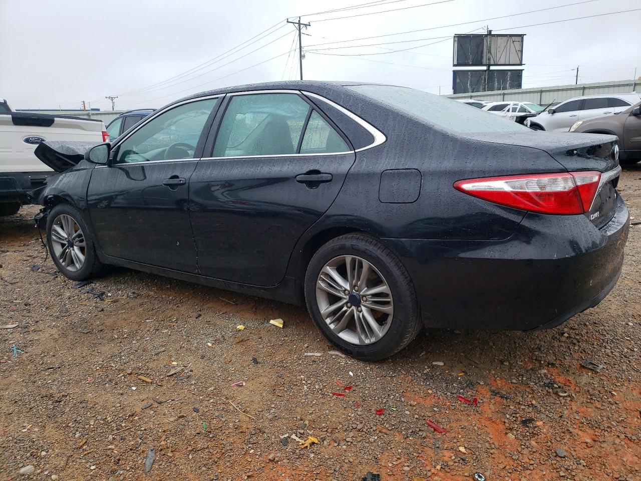2015 Toyota Camry Se Black vin: 4T1BF1FK3FU044089