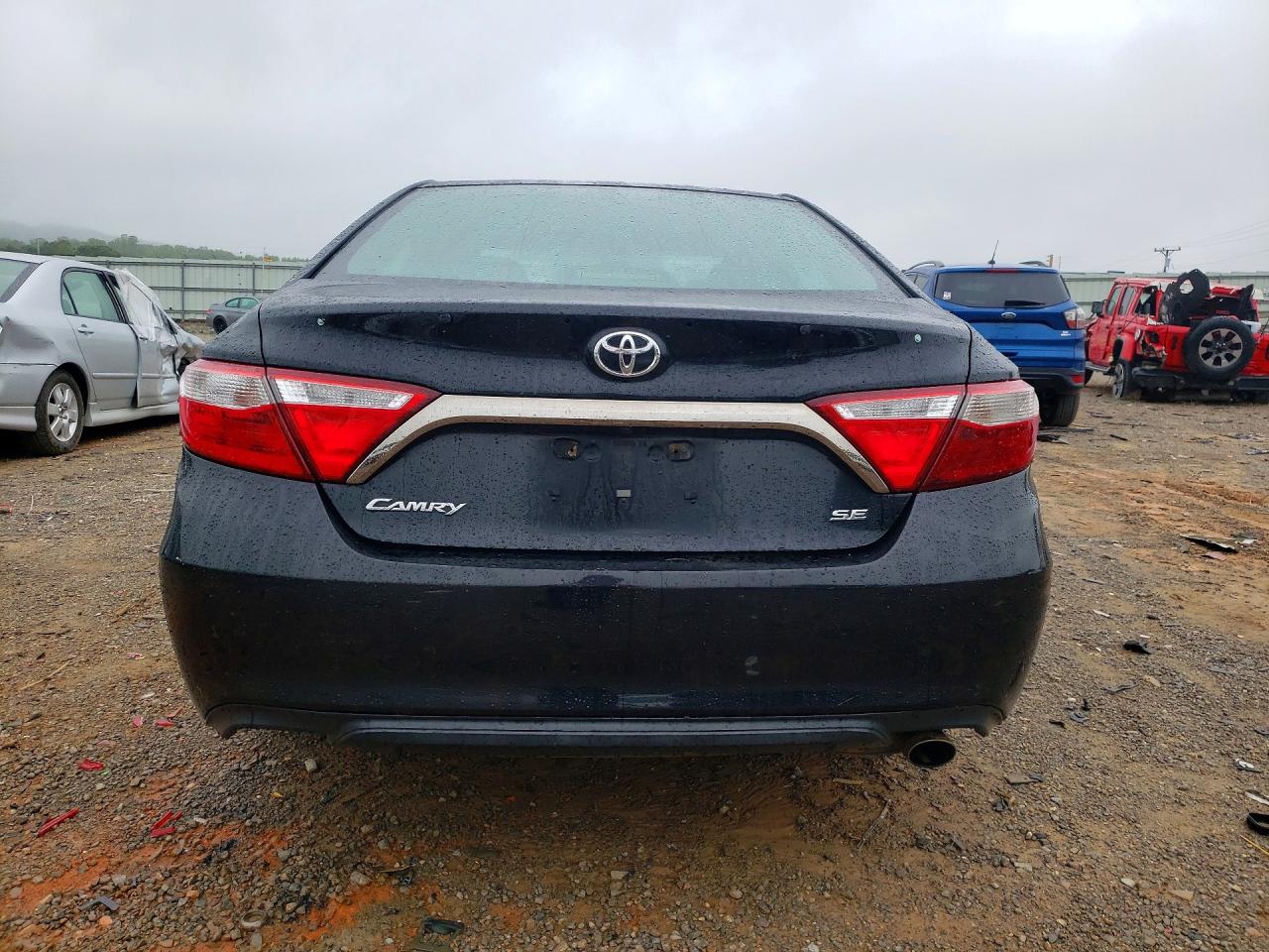 2015 Toyota Camry Se Black vin: 4T1BF1FK3FU044089
