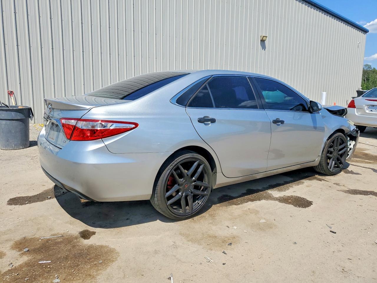 2015 Toyota Camry Se Gray vin: 4T1BF1FK3FU053682
