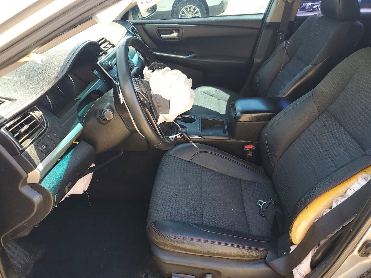 2015 Toyota Camry Se Gray vin: 4T1BF1FK3FU053682