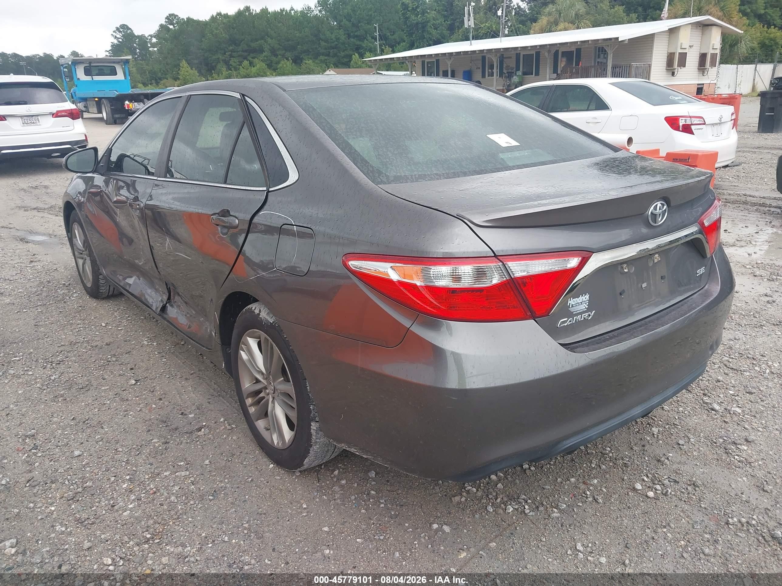 2015 Toyota Camry Se Brown vin: 4T1BF1FK3FU056078