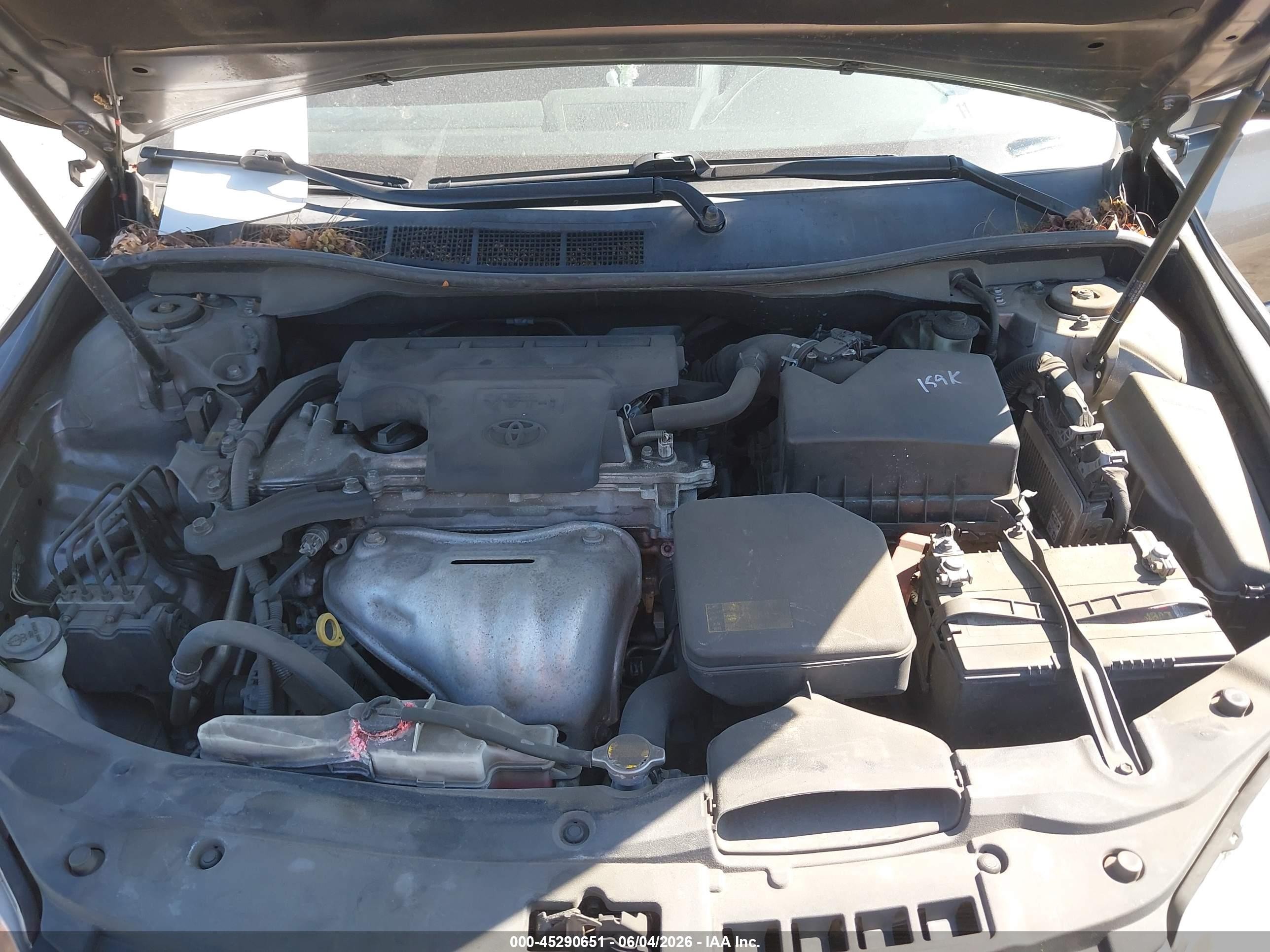 2015 Toyota Camry Se Gray vin: 4T1BF1FK3FU059644