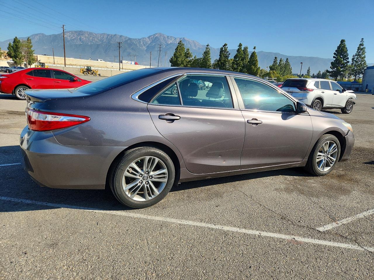 2015 Toyota Camry Se Gray vin: 4T1BF1FK3FU062236