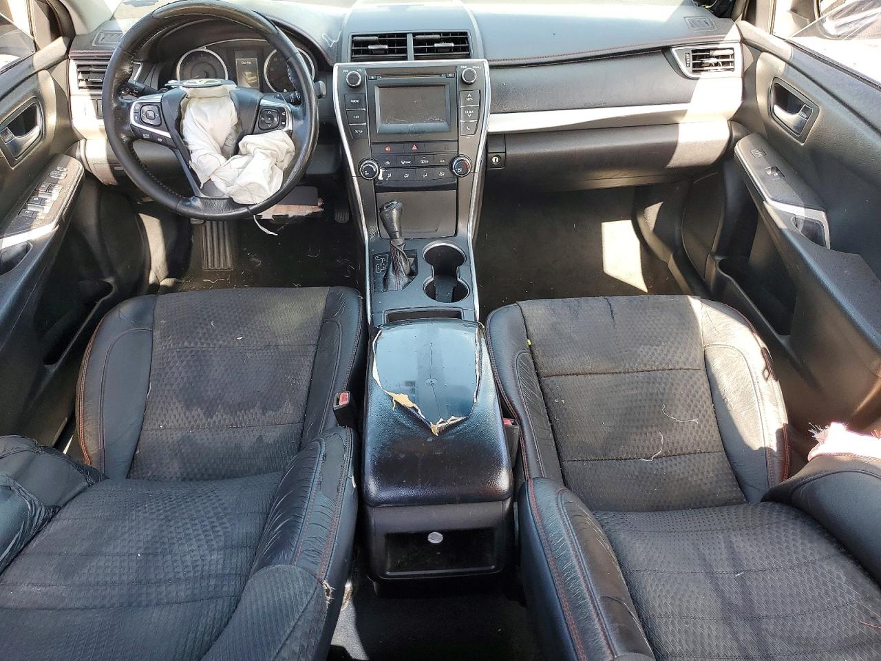 2015 Toyota Camry Se Blue vin: 4T1BF1FK3FU071731