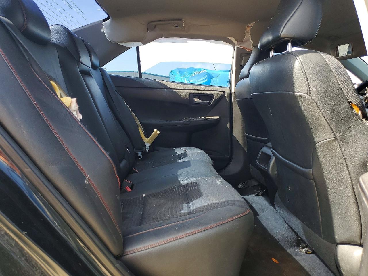 2015 Toyota Camry Se Blue vin: 4T1BF1FK3FU071731