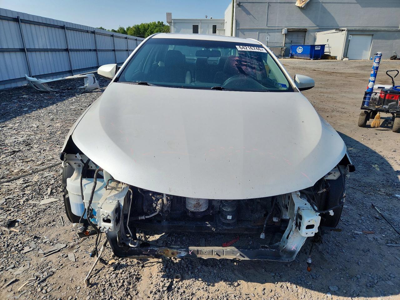 2015 Toyota Camry Se White vin: 4T1BF1FK3FU072524