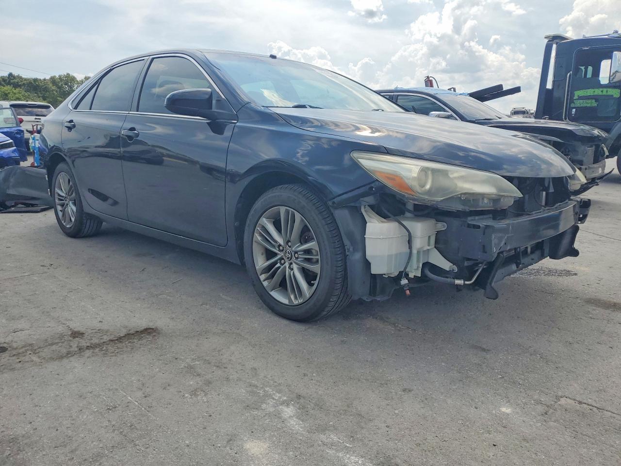 2015 Toyota Camry Se Black vin: 4T1BF1FK3FU077030