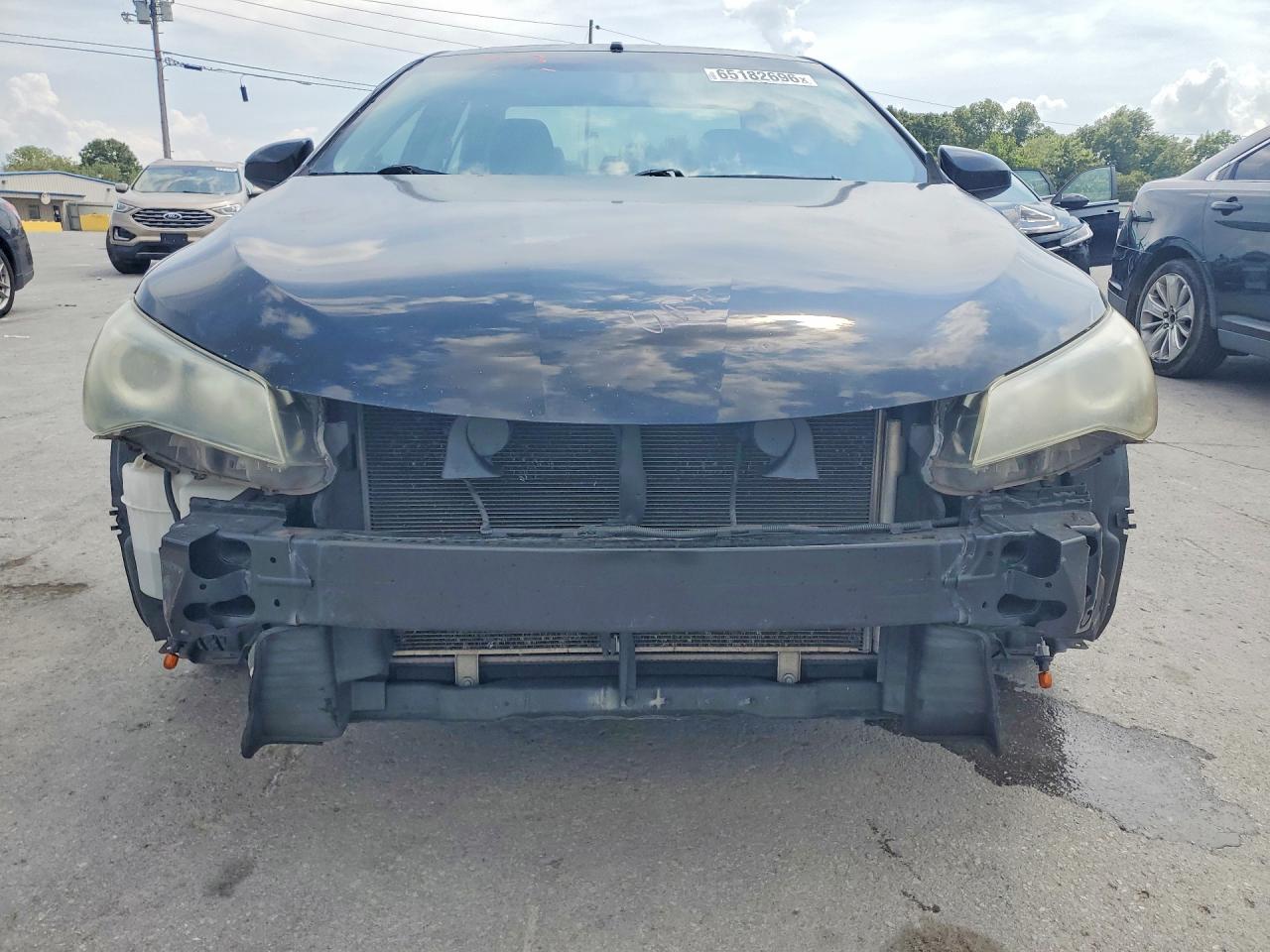 2015 Toyota Camry Se Black vin: 4T1BF1FK3FU077030
