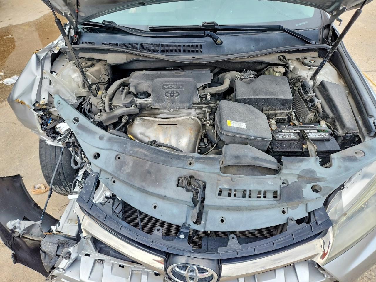 2015 Toyota Camry Se Silver vin: 4T1BF1FK3FU115873