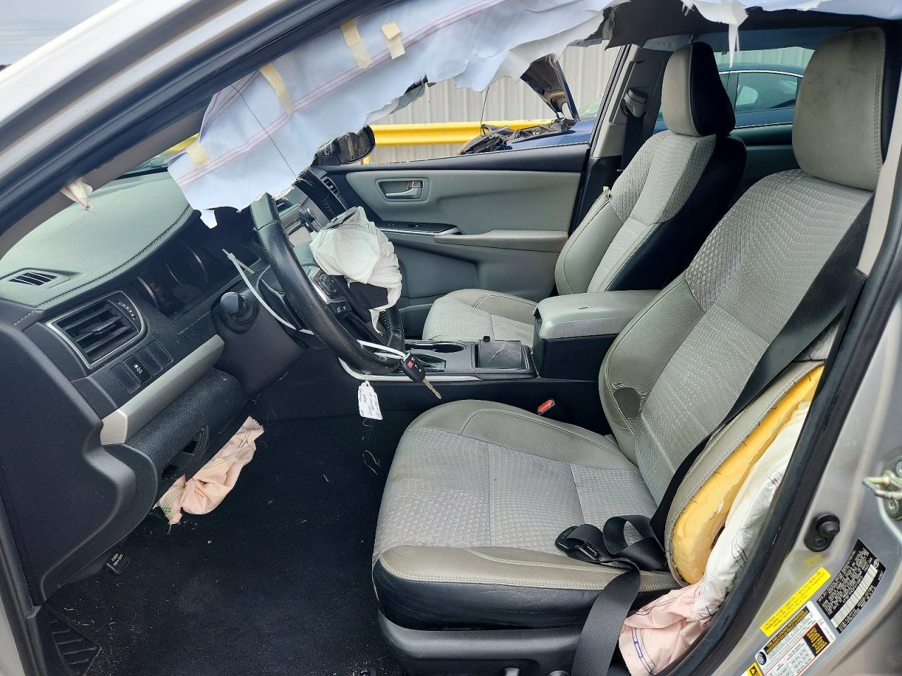 2015 Toyota Camry Se Silver vin: 4T1BF1FK3FU115873