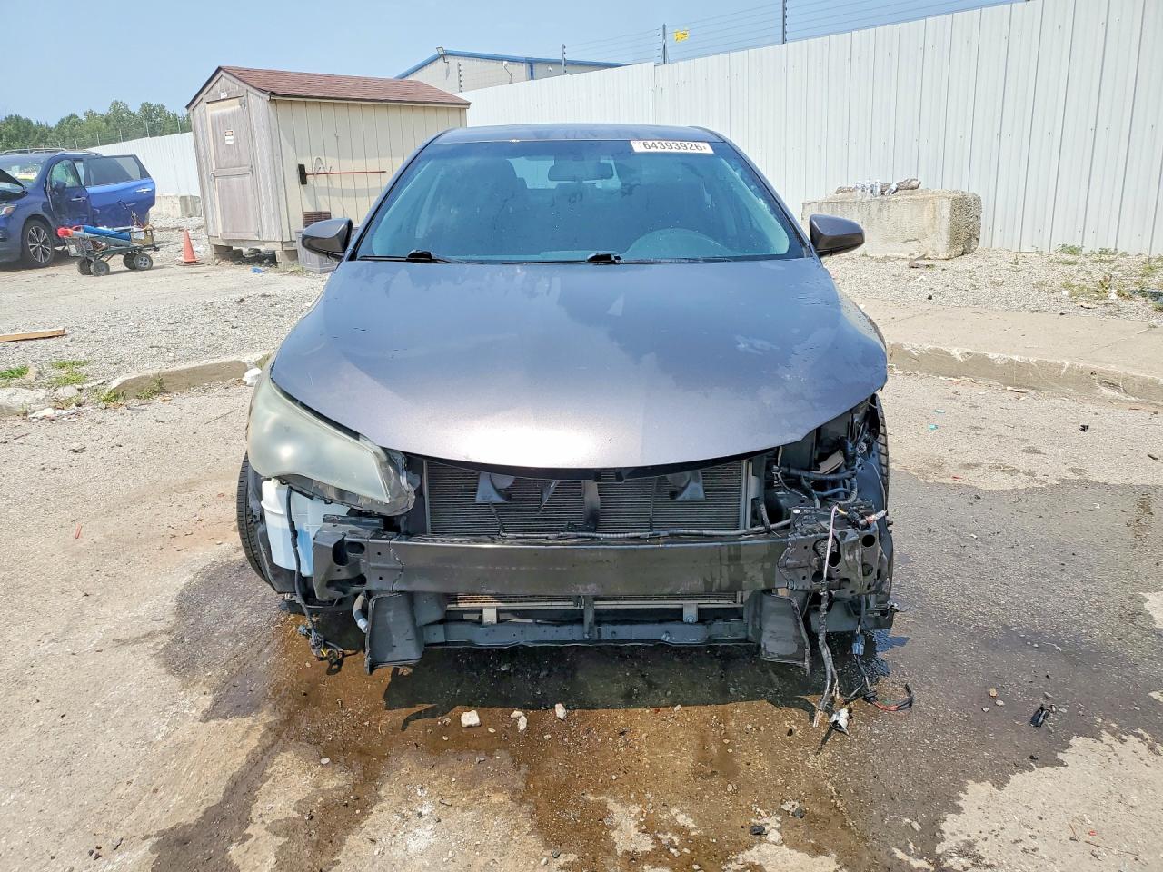 2015 Toyota Camry Xse Gray vin: 4T1BF1FK3FU485611