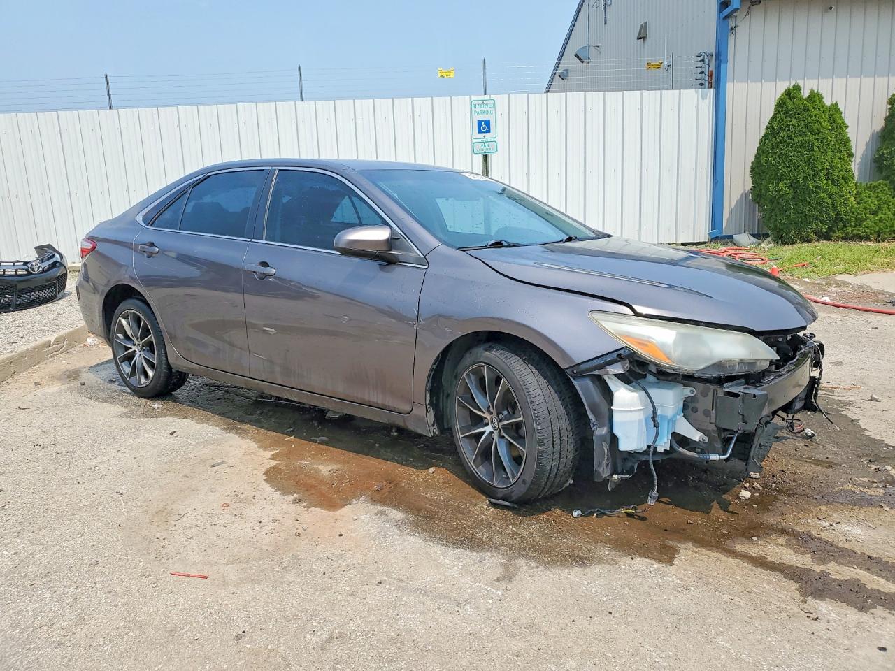 2015 Toyota Camry Xse Gray vin: 4T1BF1FK3FU485611