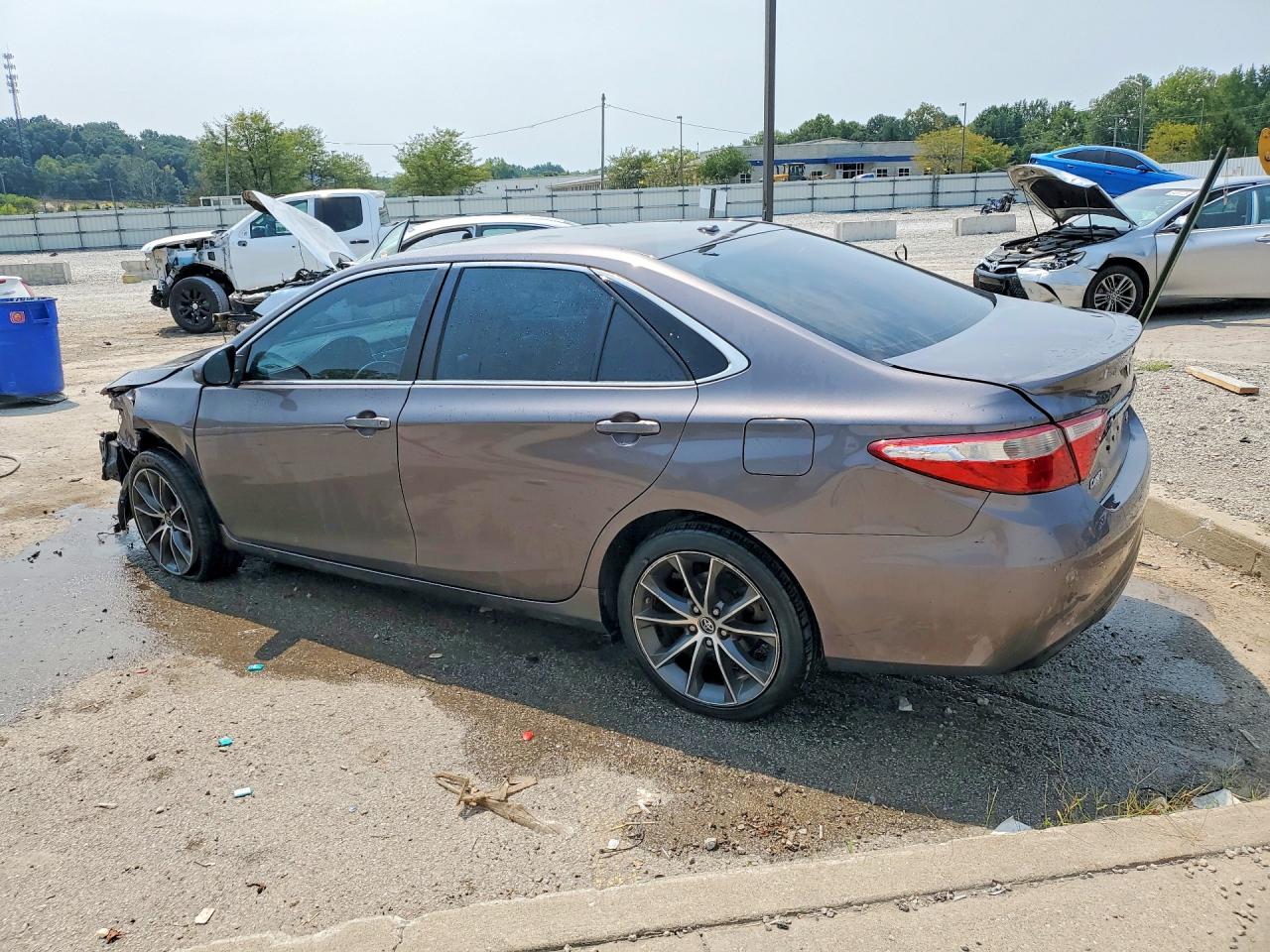 2015 Toyota Camry Xse Gray vin: 4T1BF1FK3FU485611