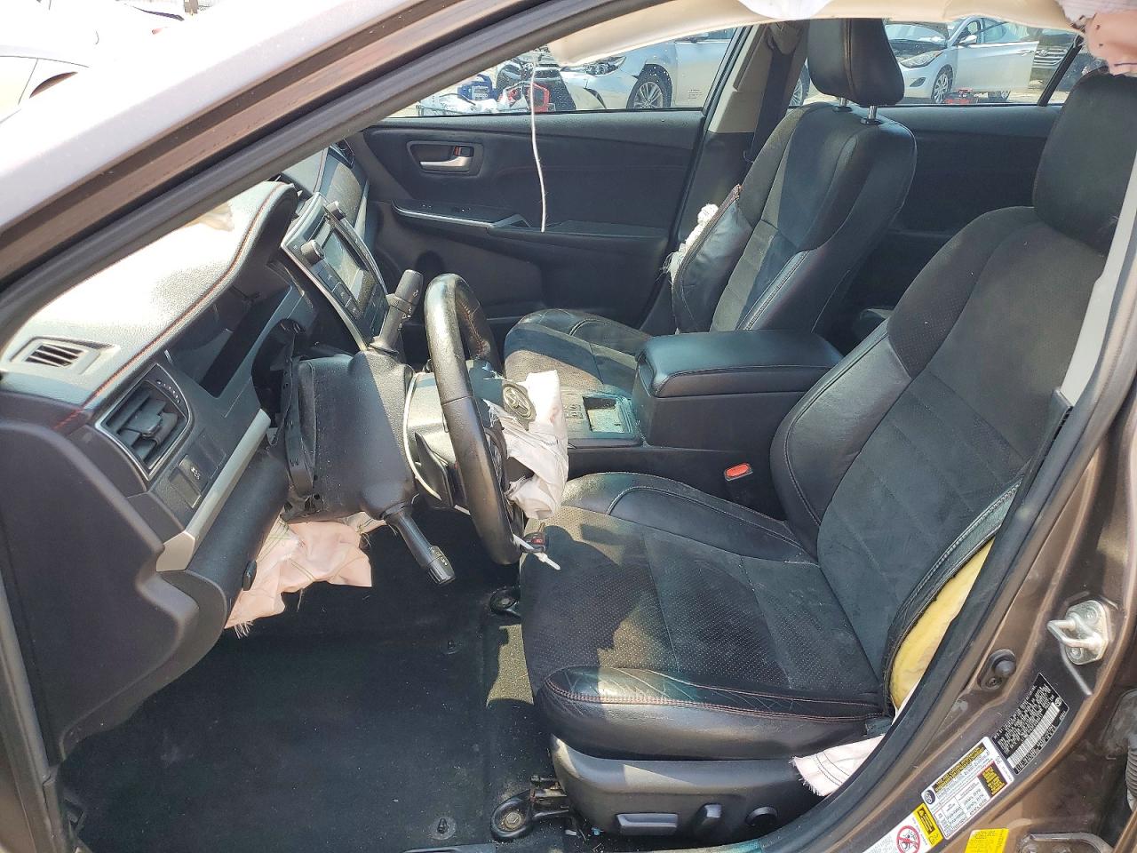 2015 Toyota Camry Xse Gray vin: 4T1BF1FK3FU485611