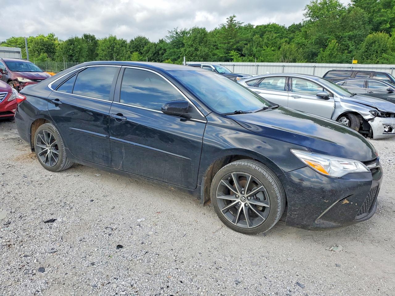 2015 Toyota Camry Xse Black vin: 4T1BF1FK3FU490565