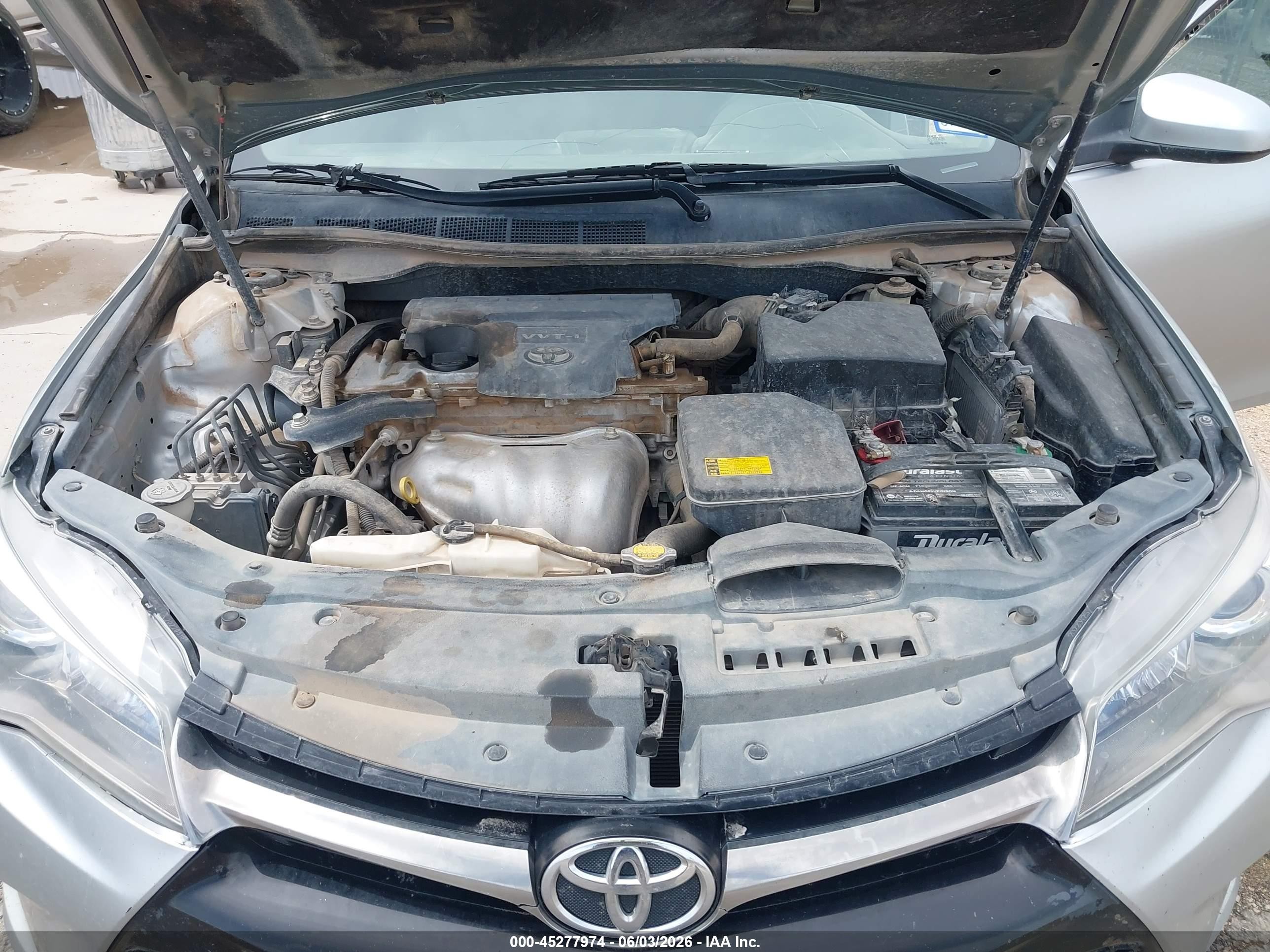 2015 Toyota Camry Se Silver vin: 4T1BF1FK3FU496916
