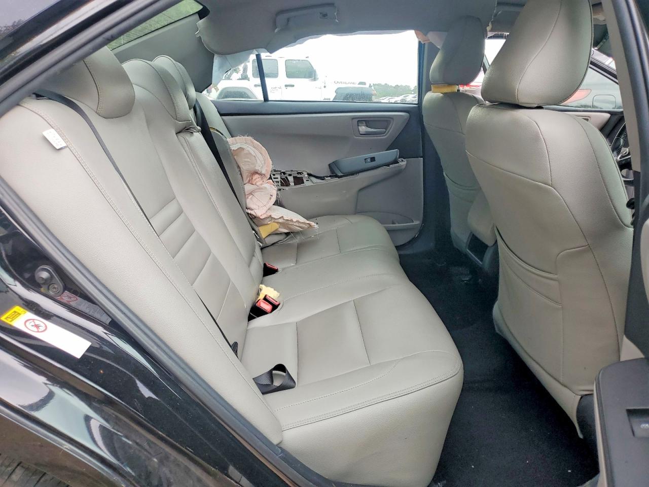 2015 Toyota Camry Se Black vin: 4T1BF1FK3FU879996