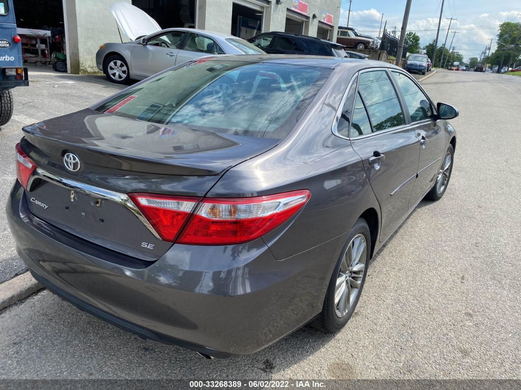 2015 Toyota Camry Xle/se/le/xse Gray vin: 4T1BF1FK3FU884079