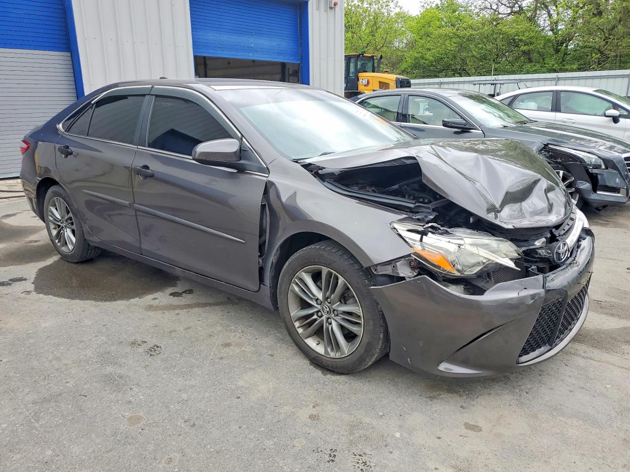 2015 Toyota Camry Se Gray vin: 4T1BF1FK3FU884079