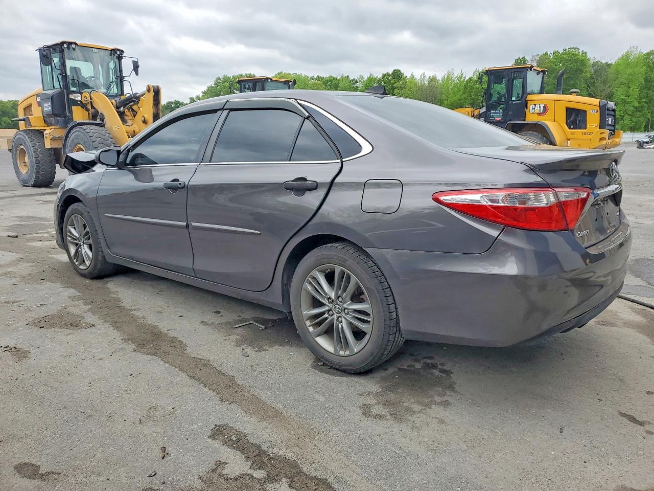 2015 Toyota Camry Se Gray vin: 4T1BF1FK3FU884079