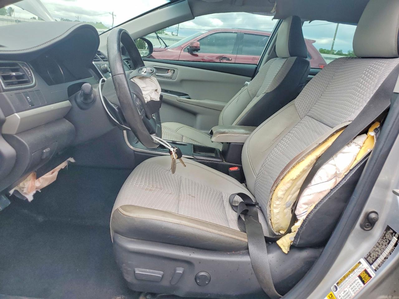 2015 Toyota Camry Se Silver vin: 4T1BF1FK3FU884602