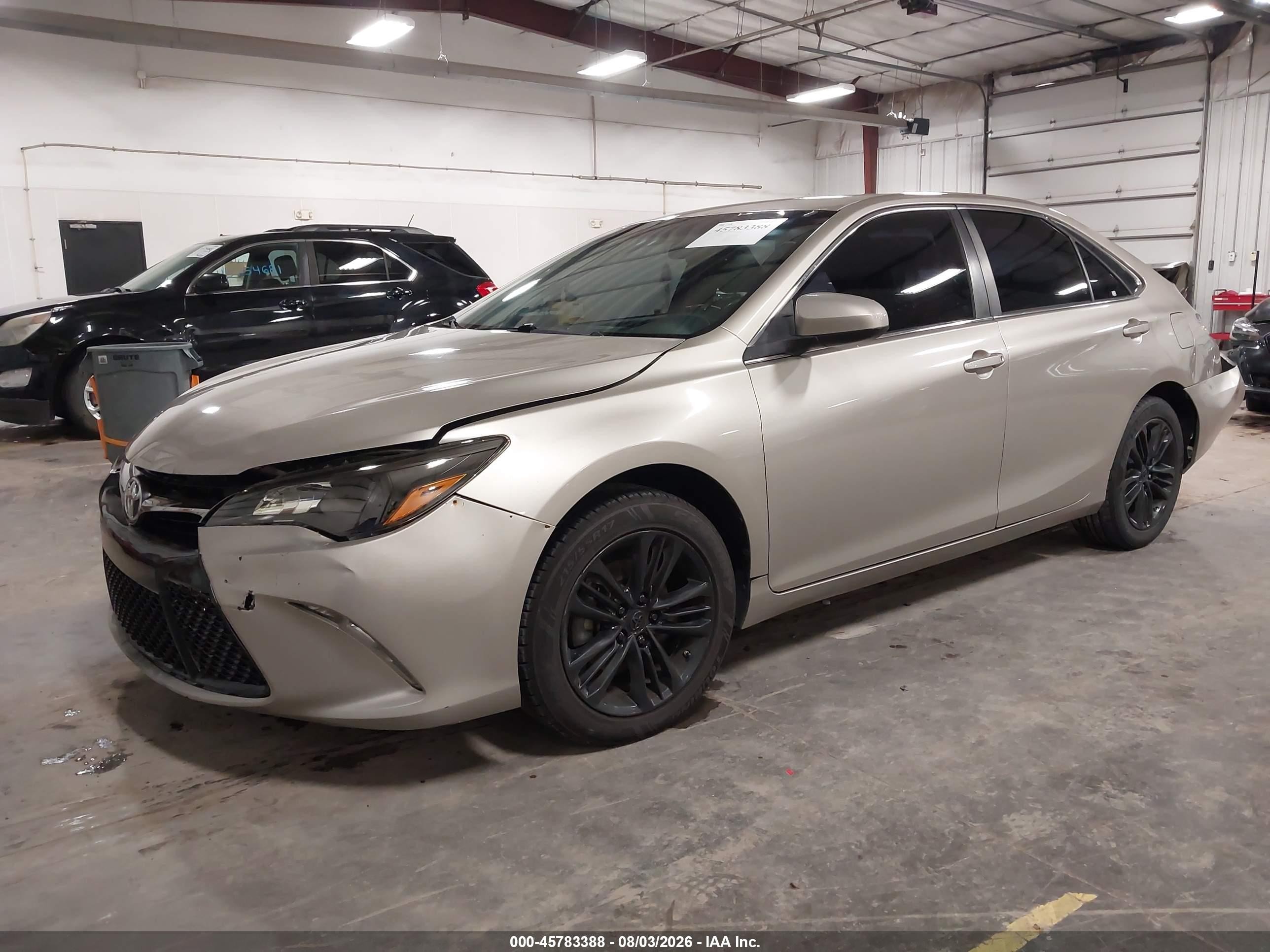2015 Toyota Camry Se Beige vin: 4T1BF1FK3FU885152