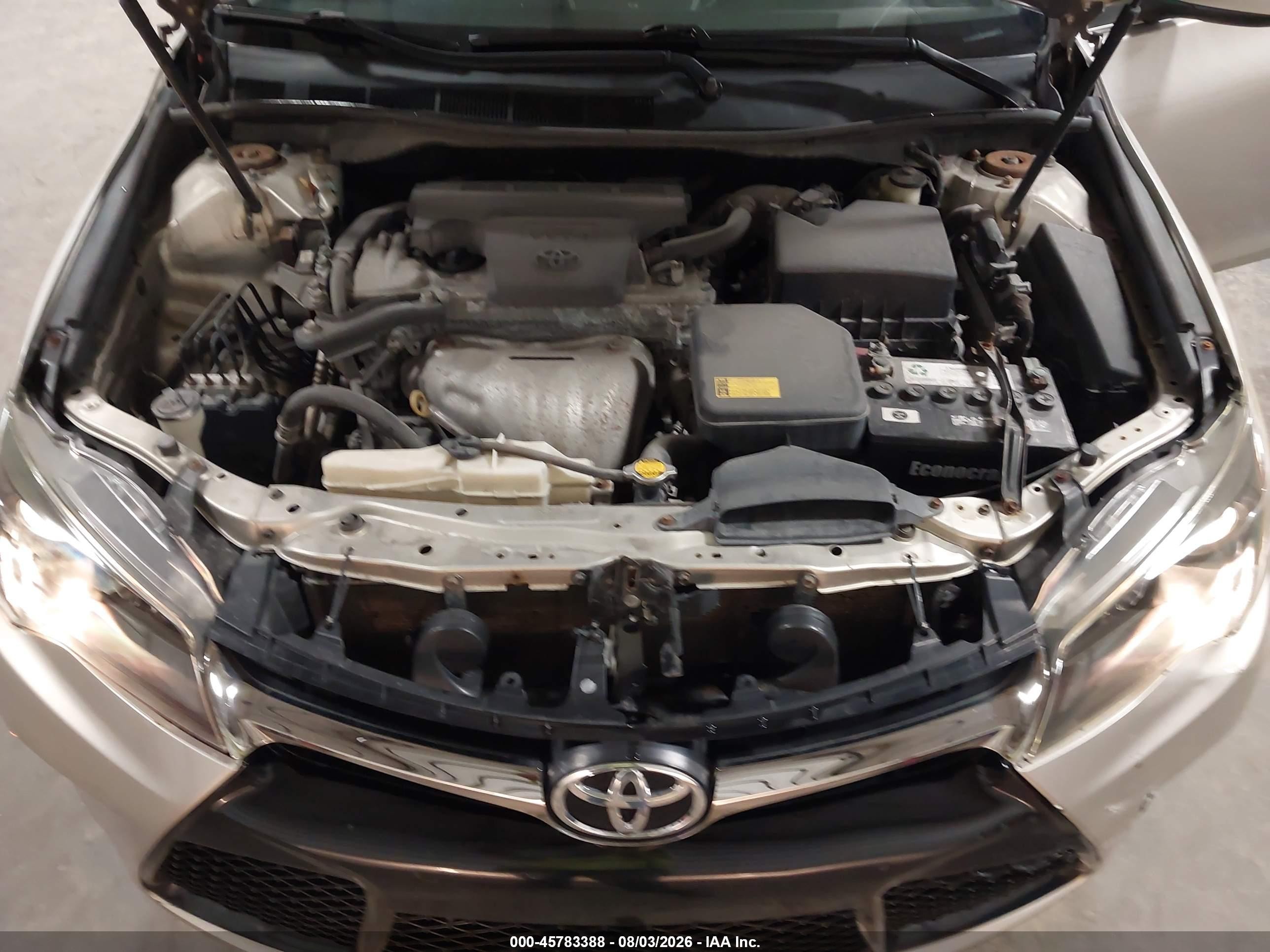 2015 Toyota Camry Se Beige vin: 4T1BF1FK3FU885152