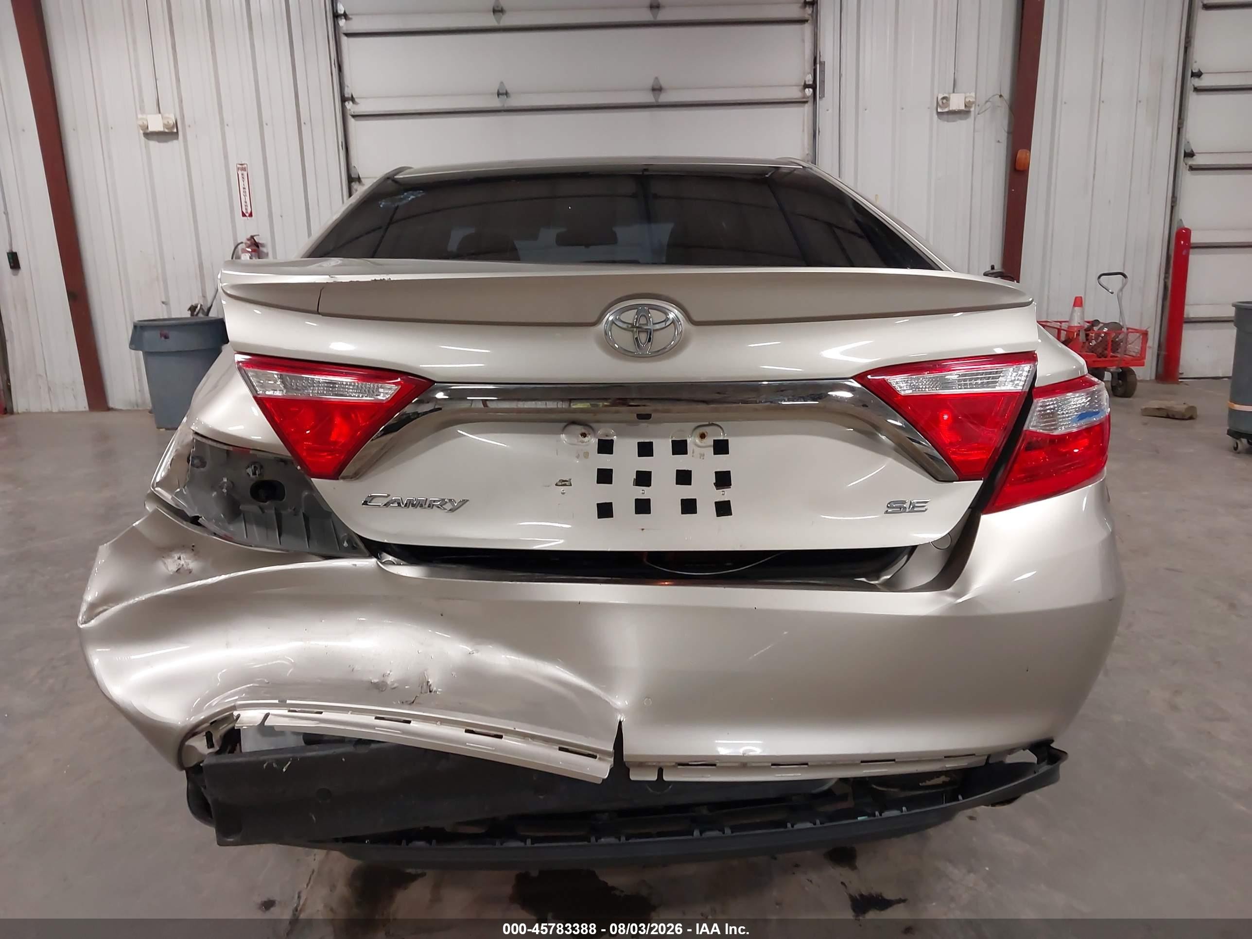 2015 Toyota Camry Se Beige vin: 4T1BF1FK3FU885152