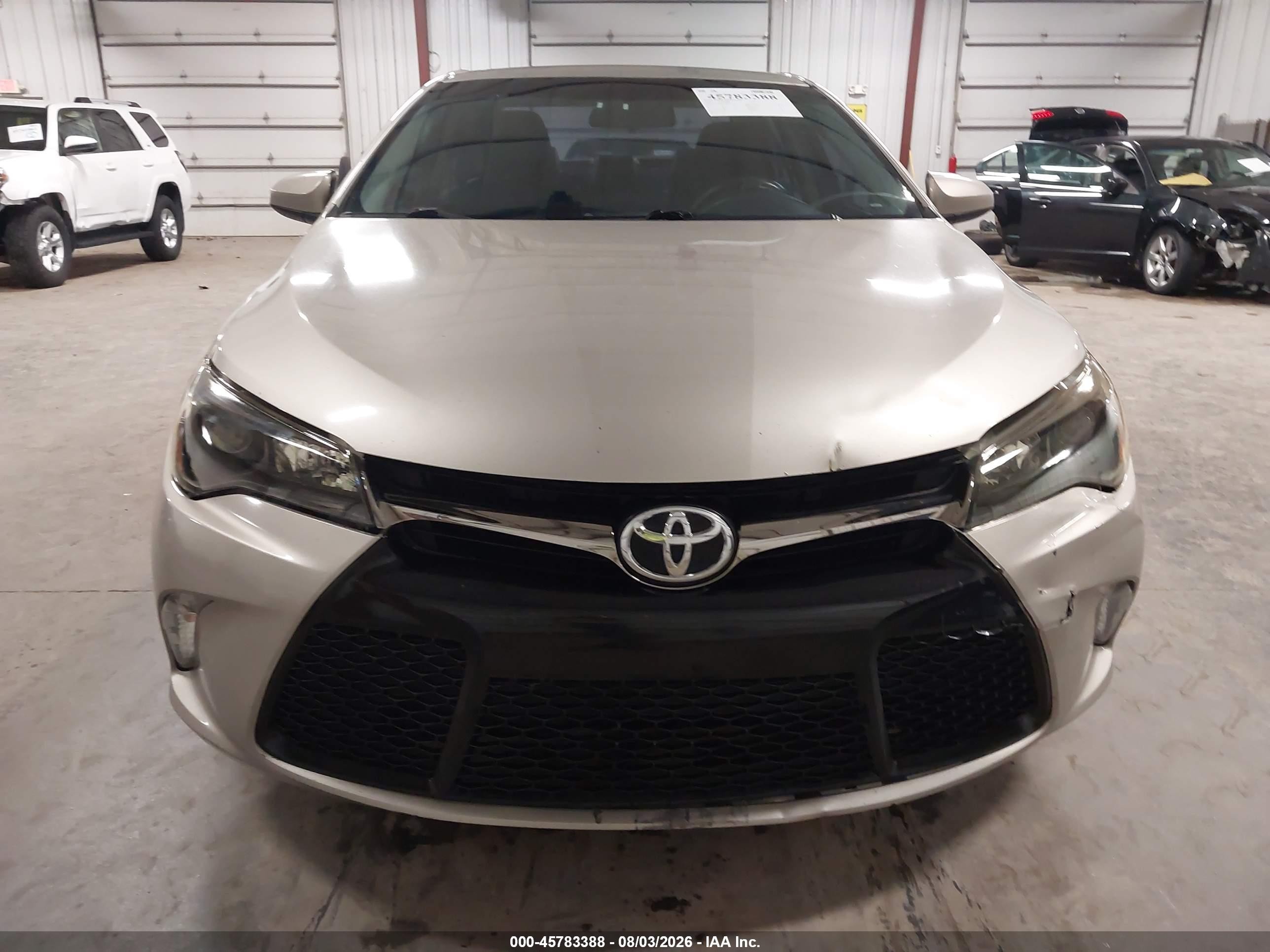 2015 Toyota Camry Se Beige vin: 4T1BF1FK3FU885152