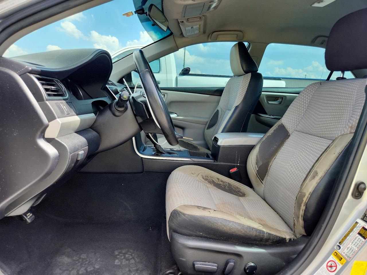 2015 Toyota Camry Se Silver vin: 4T1BF1FK3FU895194