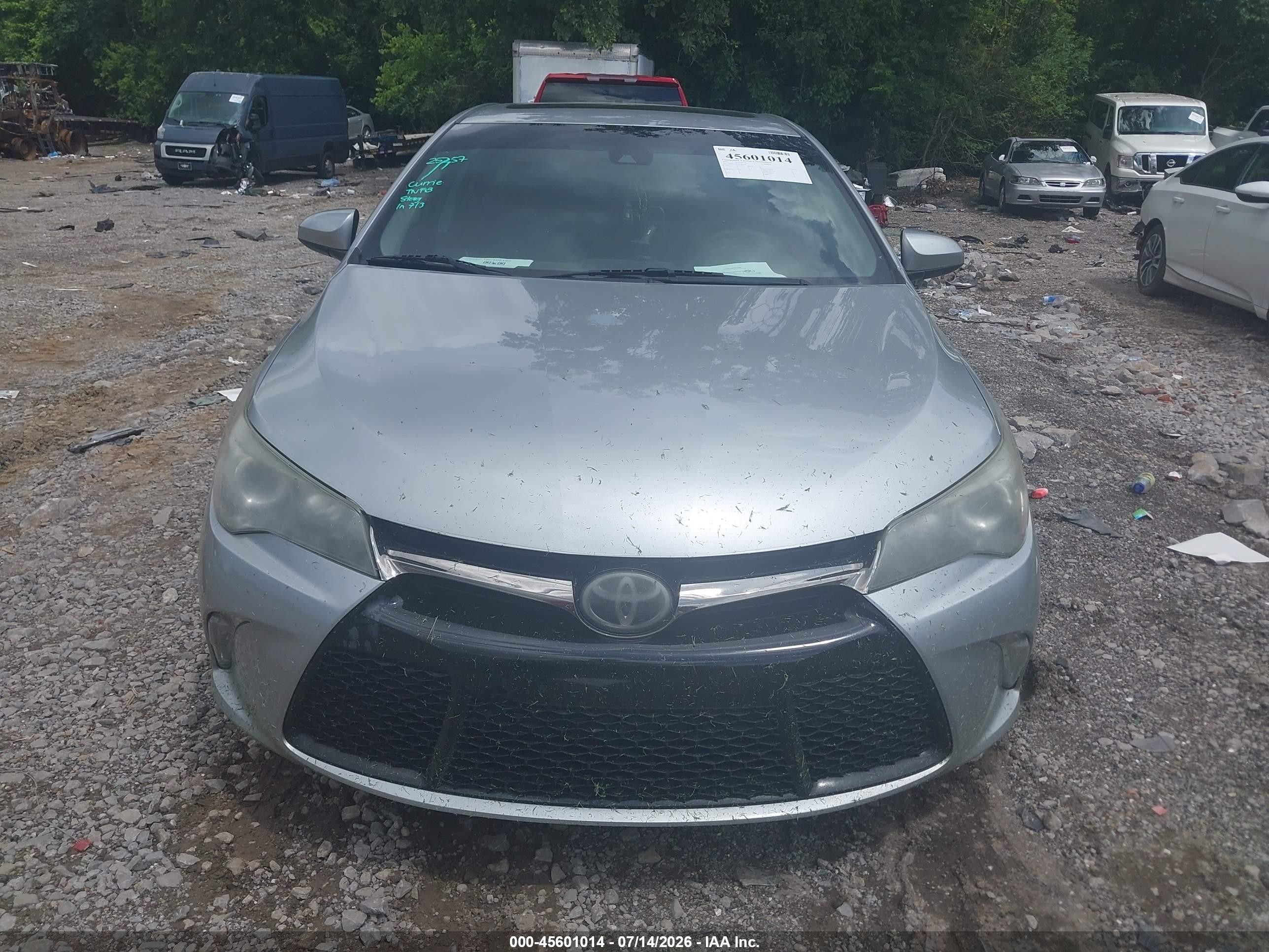 2015 Toyota Camry Xse Silver vin: 4T1BF1FK3FU897141