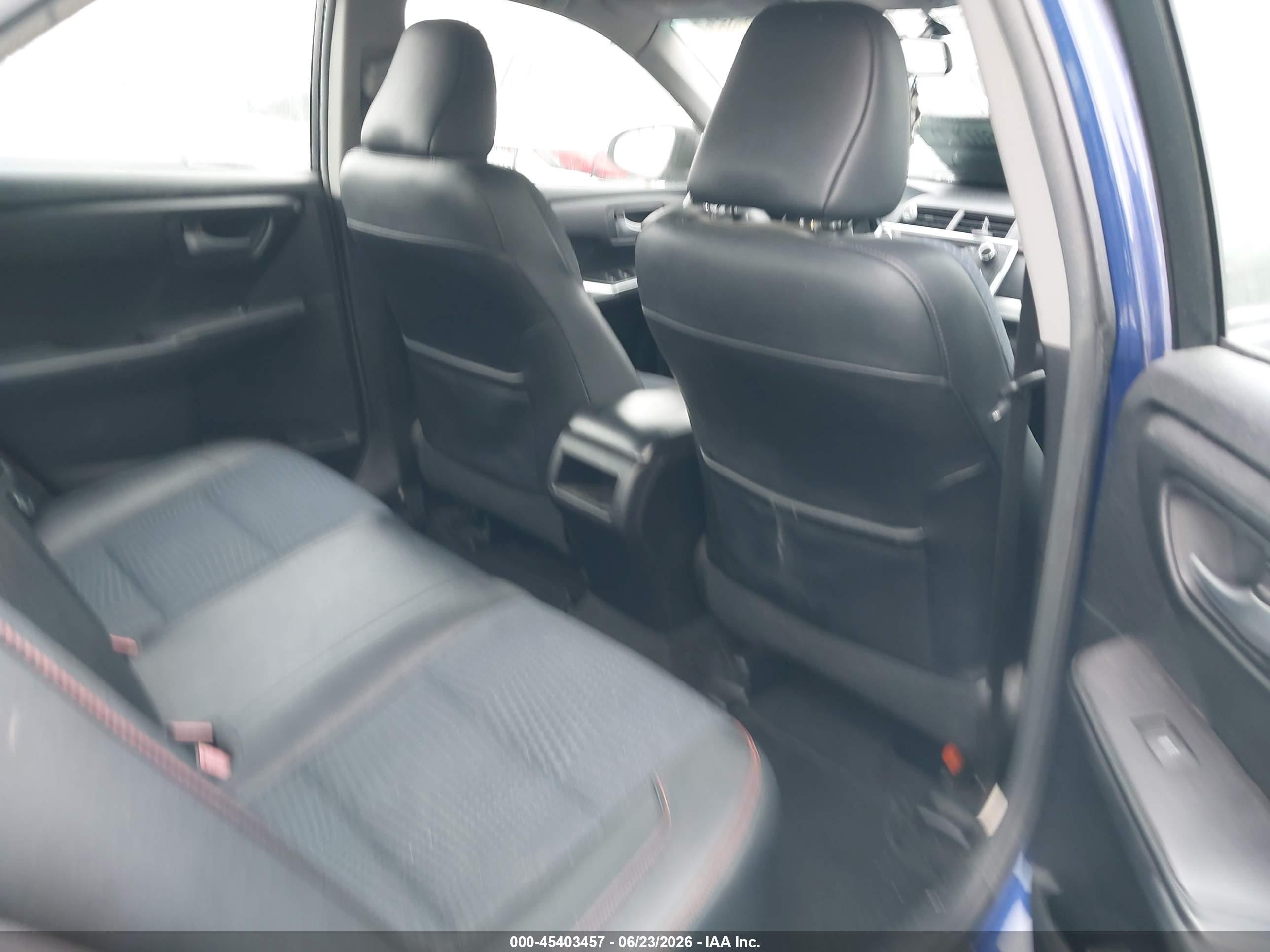 2015 Toyota Camry Se Blue vin: 4T1BF1FK3FU904556