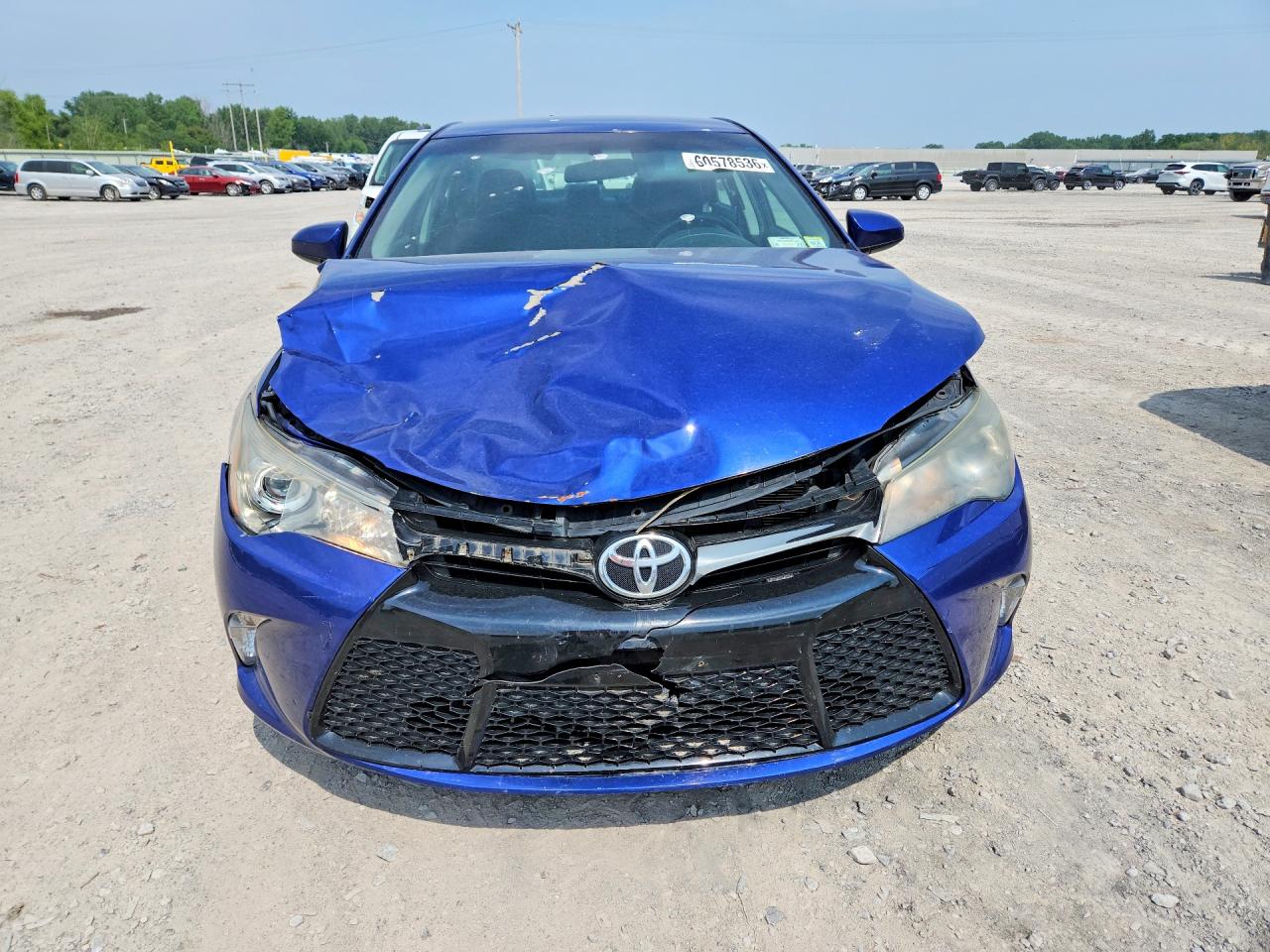 2015 Toyota Camry Se Синий vin: 4T1BF1FK3FU922281