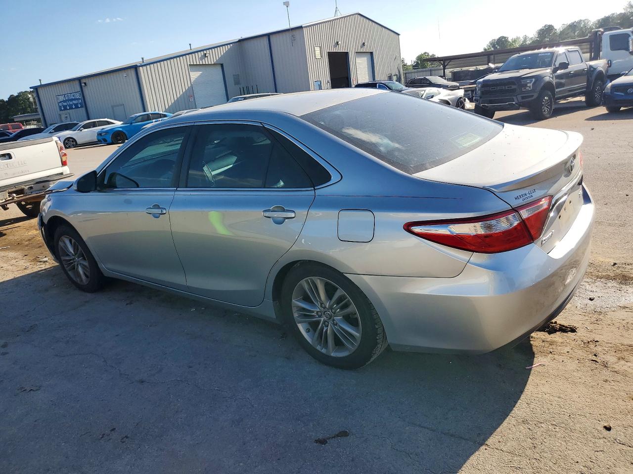 2015 Toyota Camry Se Silver vin: 4T1BF1FK3FU942059