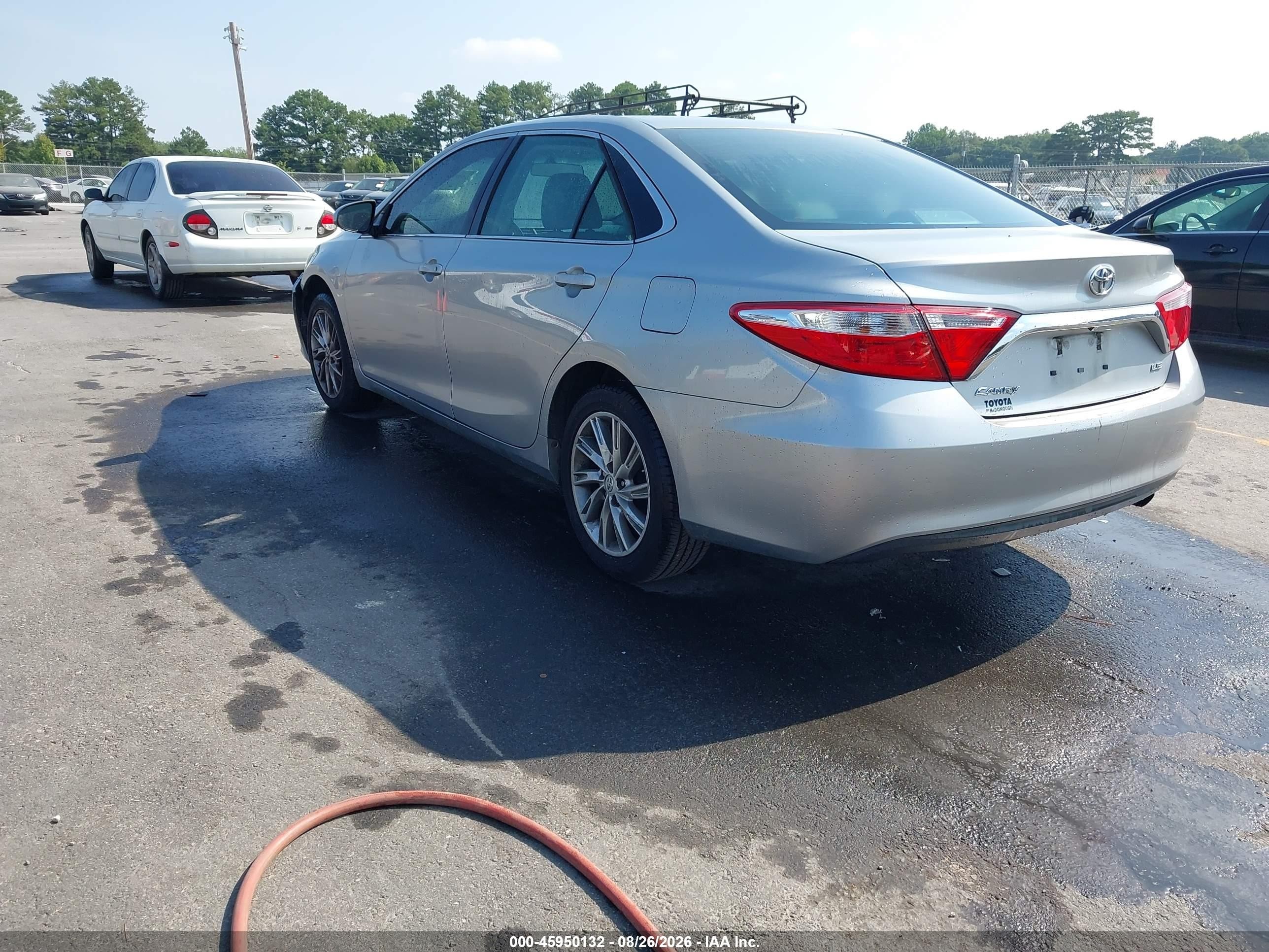 2015 Toyota Camry Le Silver vin: 4T1BF1FK3FU954986
