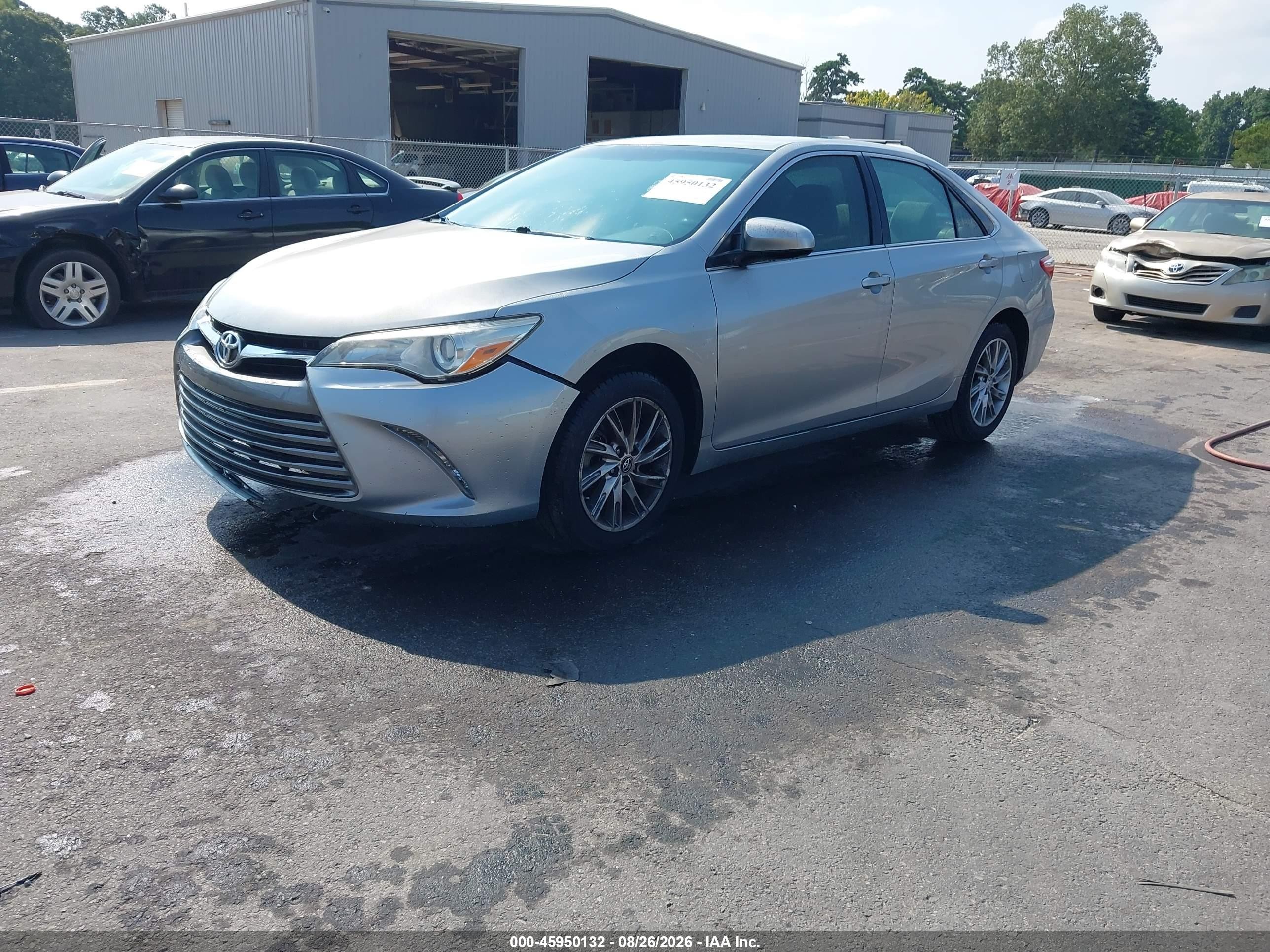 2015 Toyota Camry Le Silver vin: 4T1BF1FK3FU954986