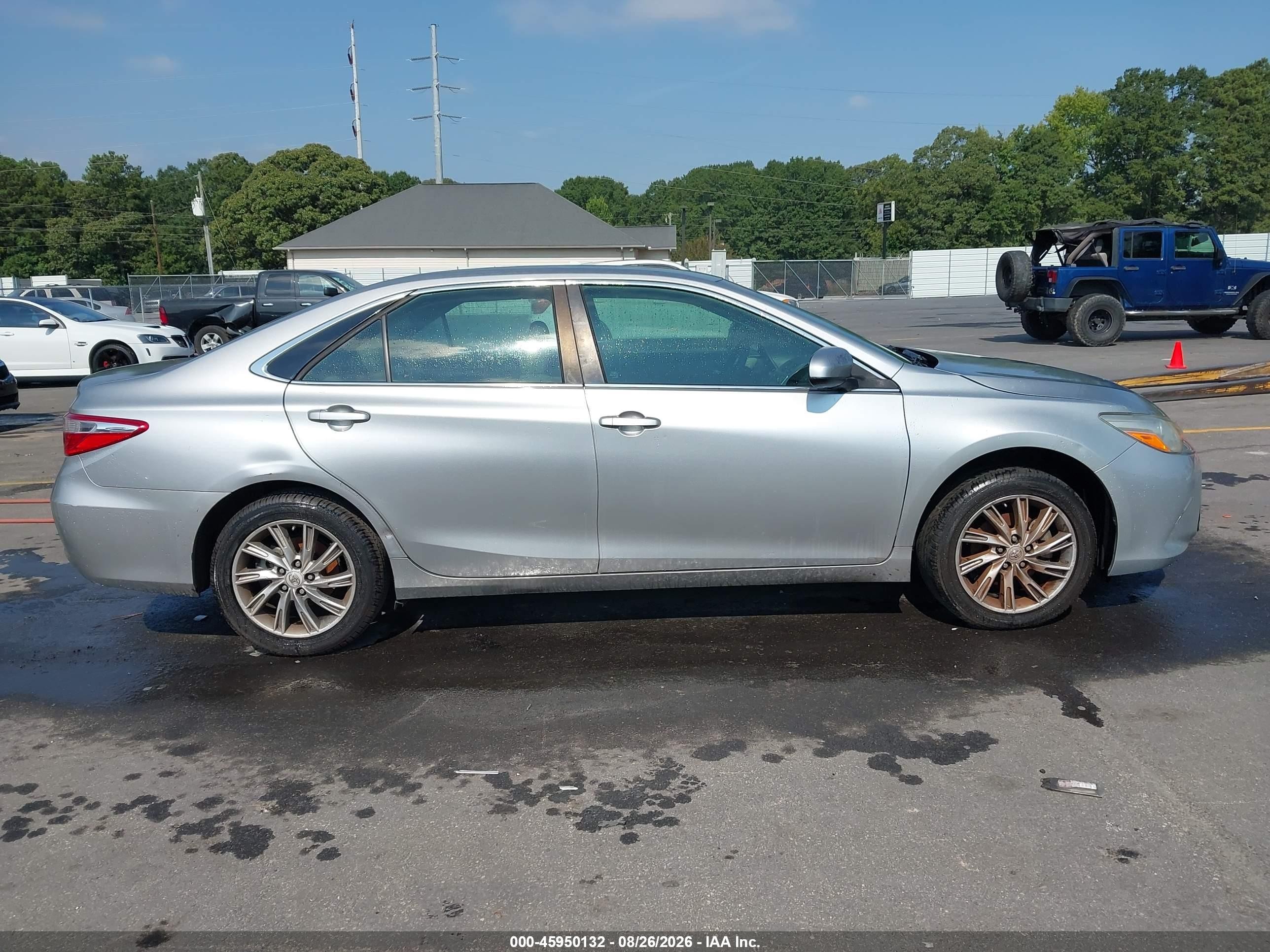 2015 Toyota Camry Le Silver vin: 4T1BF1FK3FU954986
