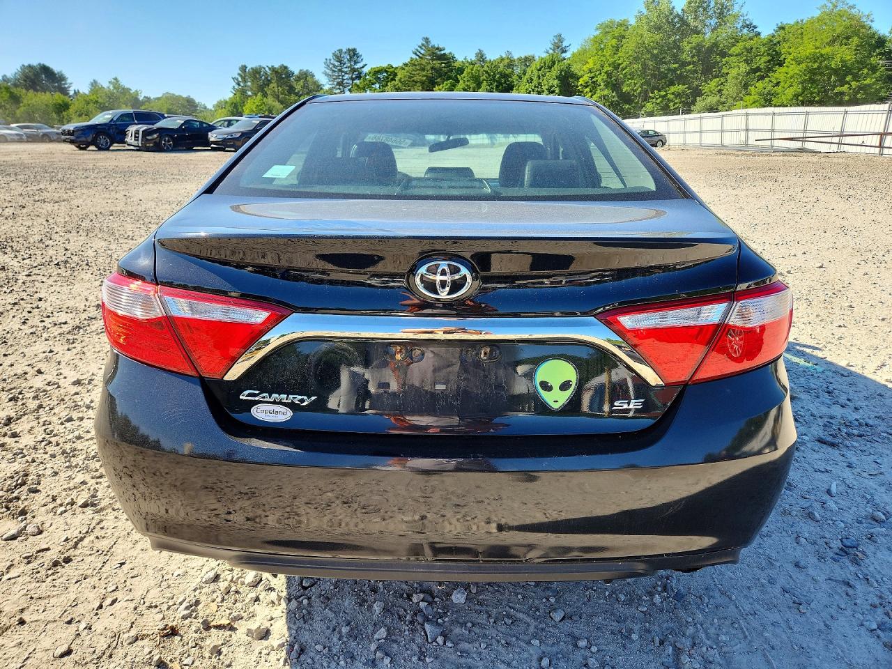 2015 Toyota Camry Se Black vin: 4T1BF1FK3FU958522