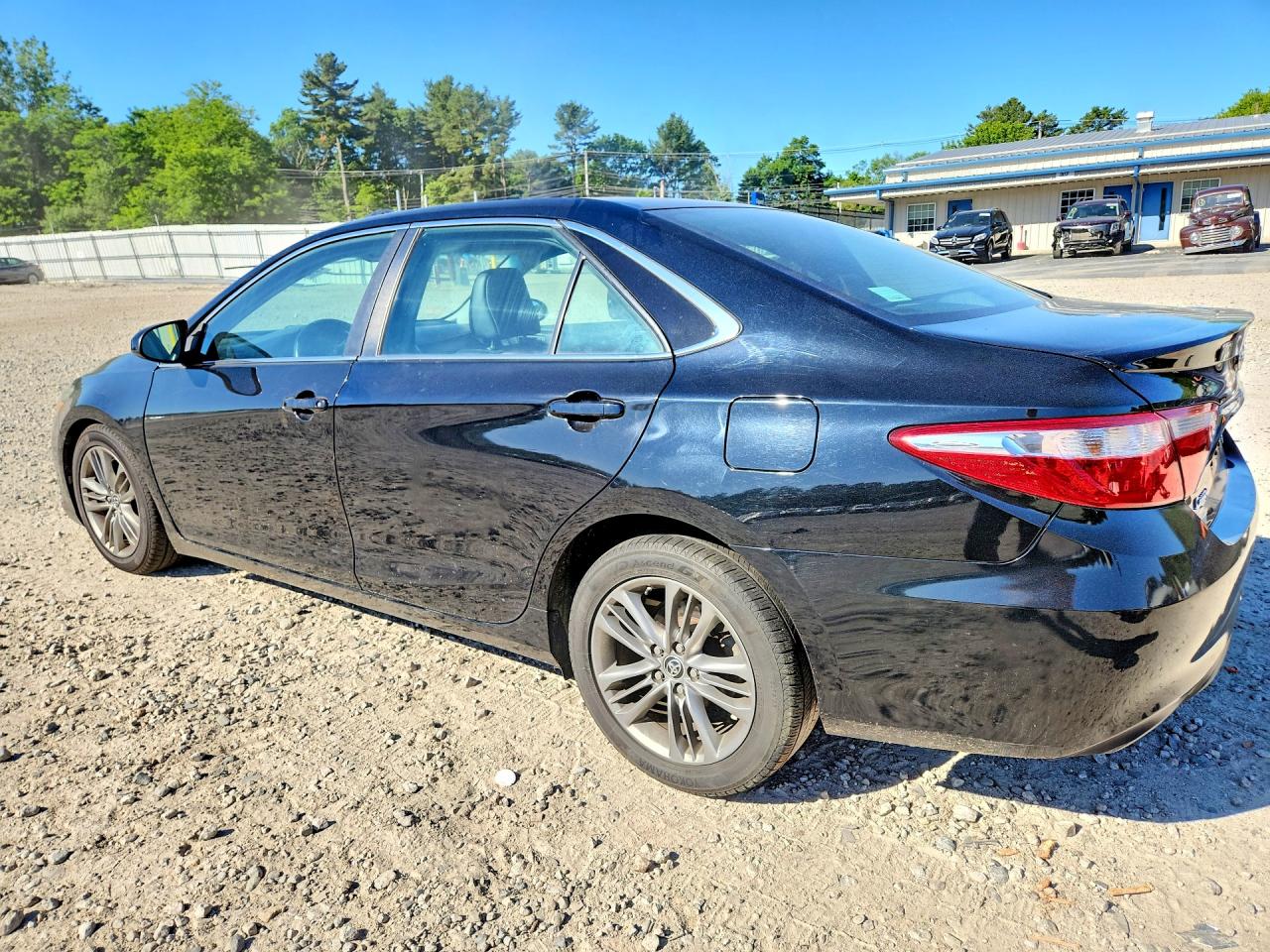 2015 Toyota Camry Se Black vin: 4T1BF1FK3FU958522