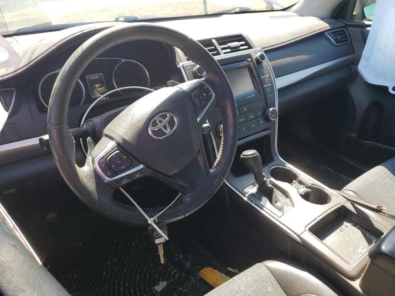2015 Toyota Camry Se Blue vin: 4T1BF1FK3FU979838
