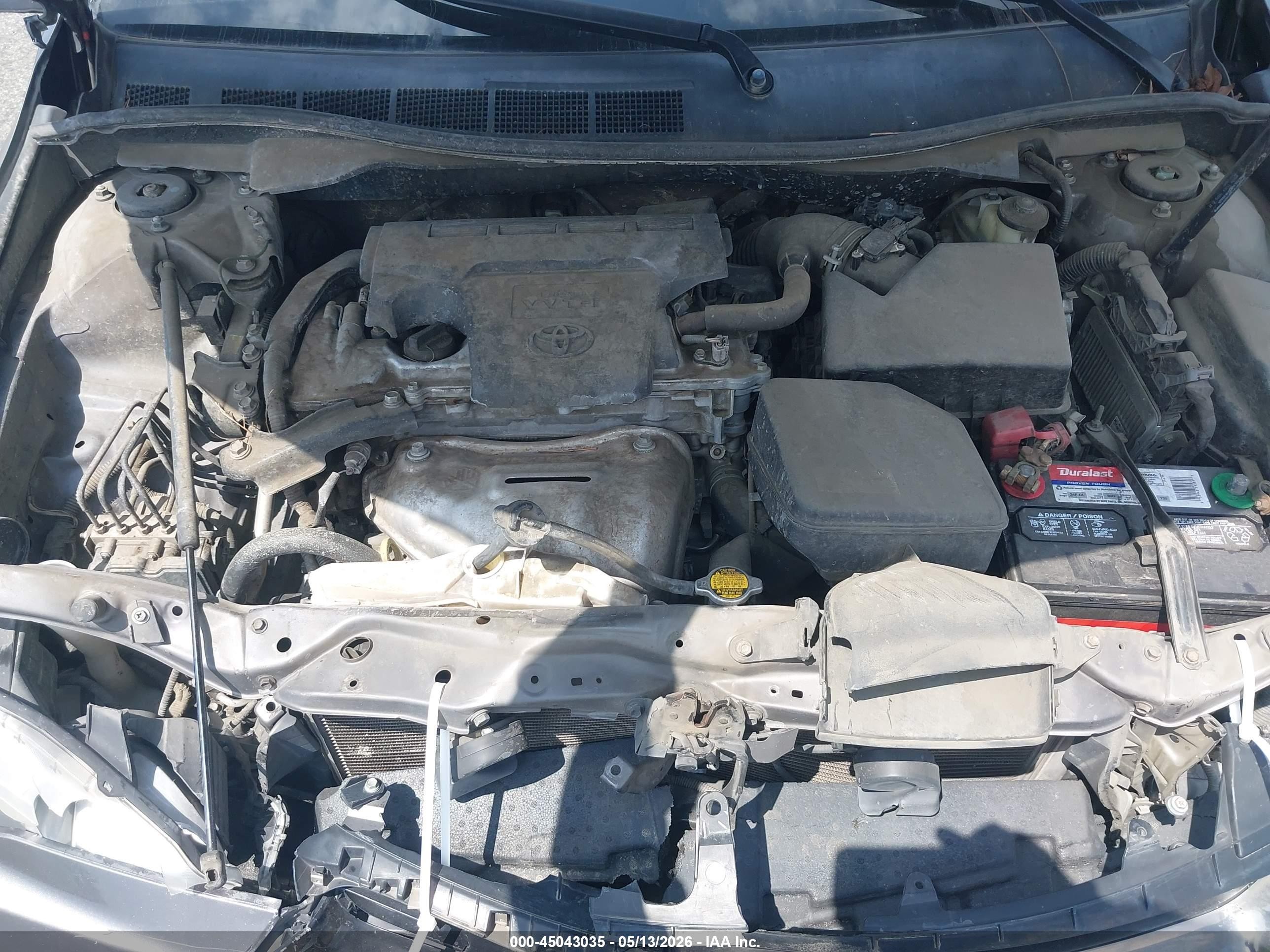 2015 Toyota Camry Se Gray vin: 4T1BF1FK3FU979936