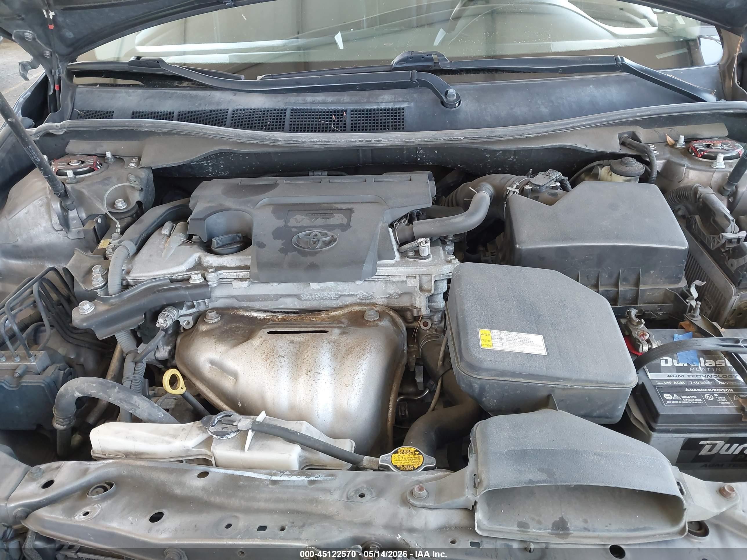 2015 Toyota Camry Se Brown vin: 4T1BF1FK3FU983825