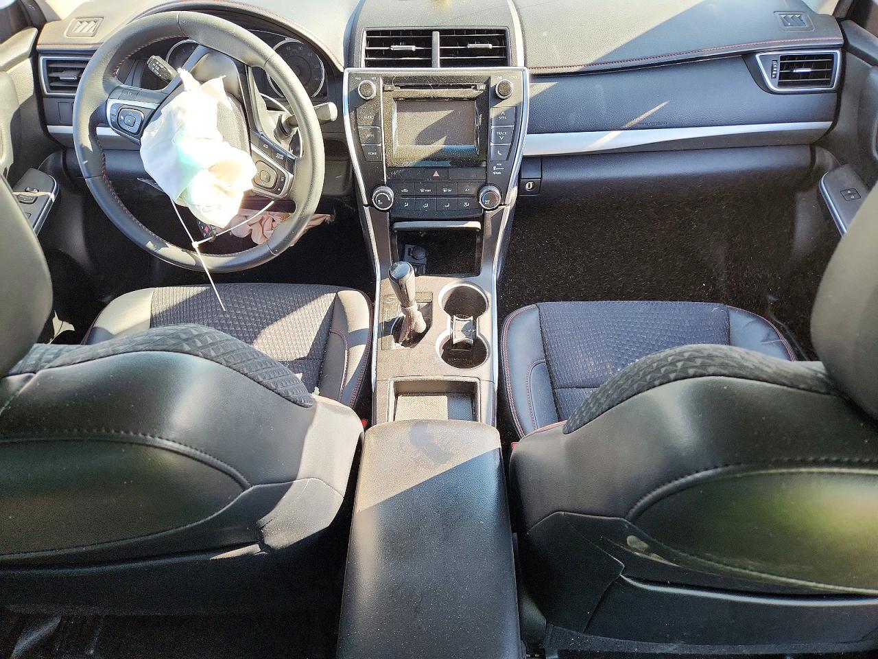 2015 Toyota Camry Se Gray vin: 4T1BF1FK3FU990550