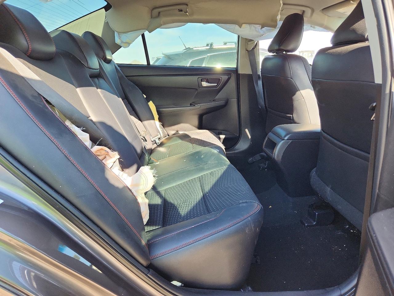 2015 Toyota Camry Se Gray vin: 4T1BF1FK3FU990550