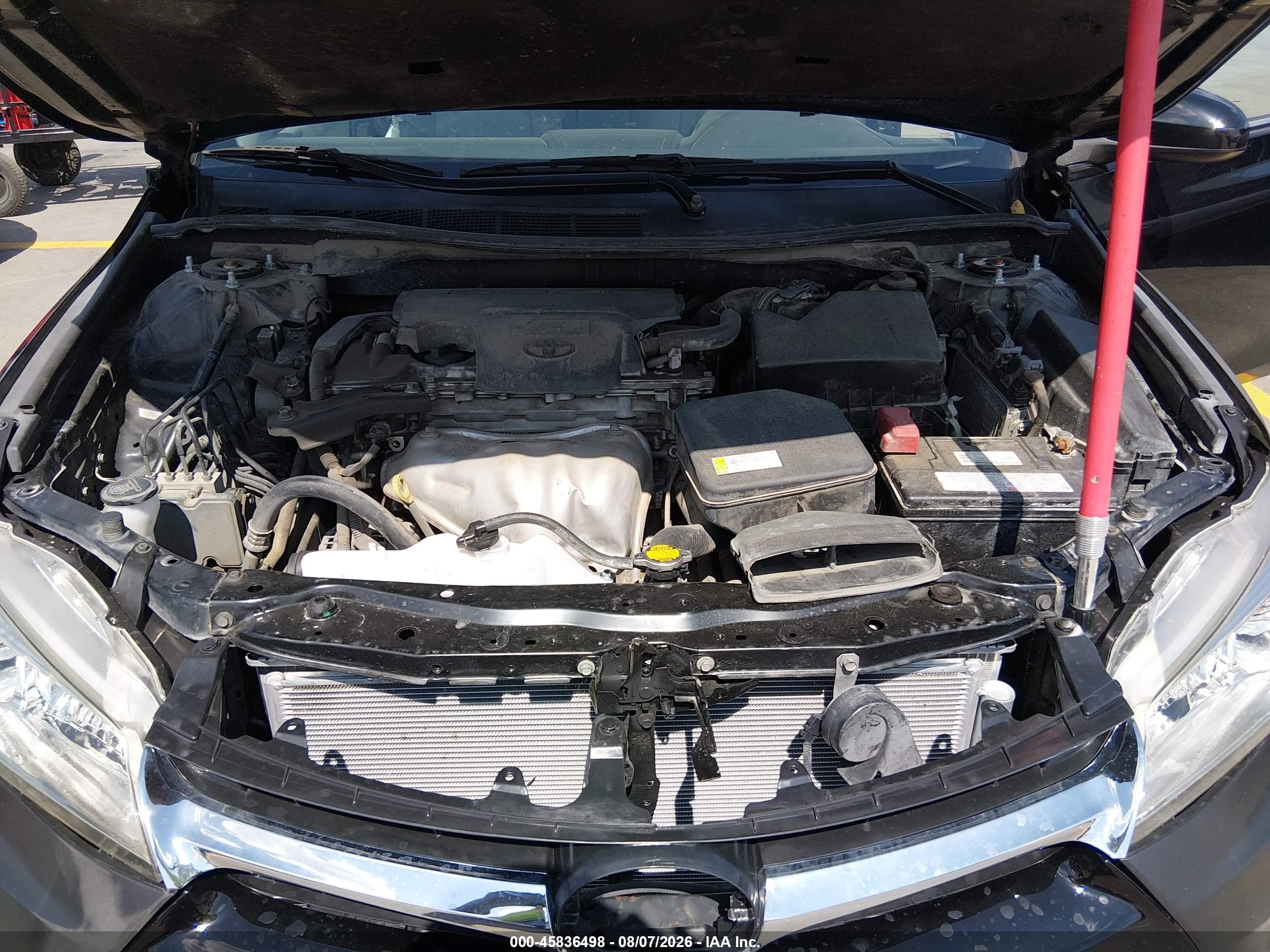2015 Toyota Camry Se Black vin: 4T1BF1FK3FU994243