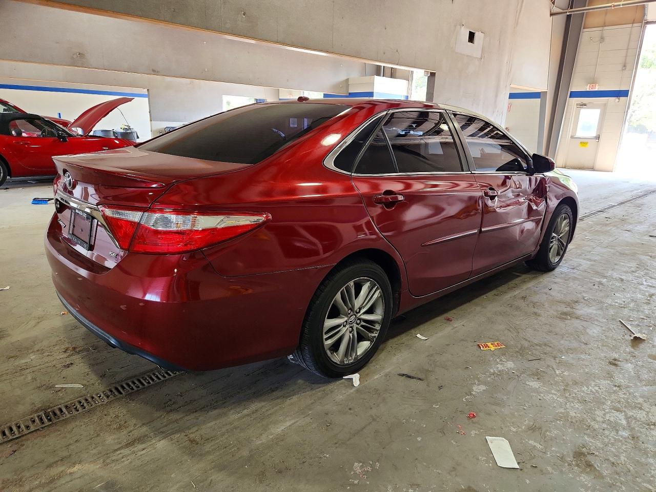 2015 Toyota Camry Se Burgundy vin: 4T1BF1FK3FU996753