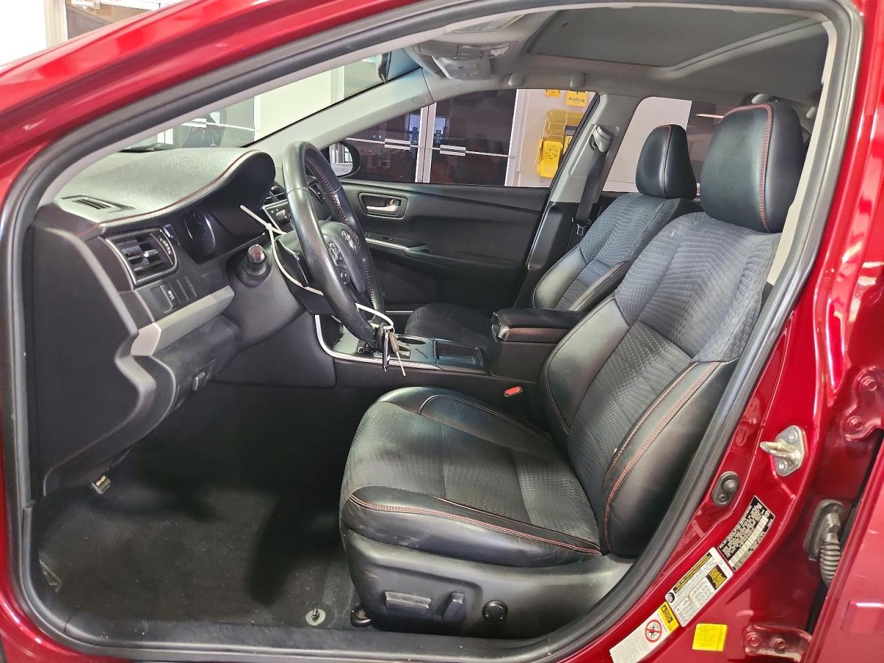 2015 Toyota Camry Se Burgundy vin: 4T1BF1FK3FU996753