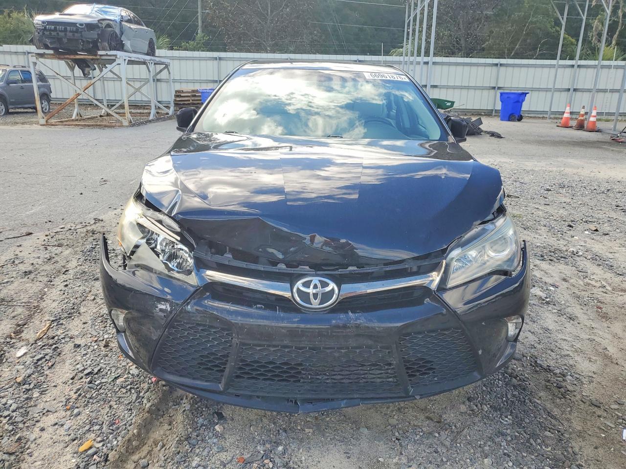 2016 Toyota Camry Se Black vin: 4T1BF1FK3GU222844