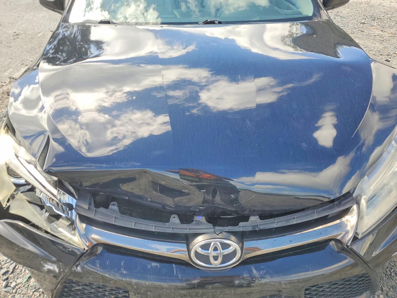 2016 Toyota Camry Se Black vin: 4T1BF1FK3GU222844